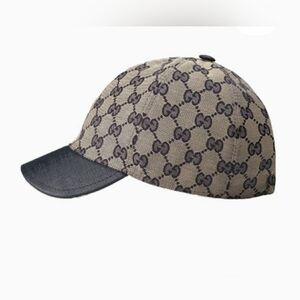 GUCCI GG NWT Capello logo Printing Splicing Cap - Toddler Size O/S